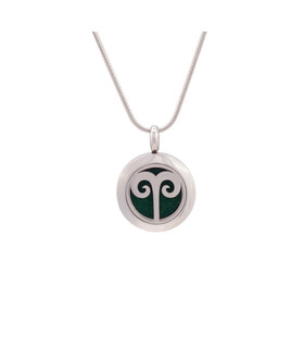 Naszyjnik pachnący Znak Zodiaku BARAN stalowy mały