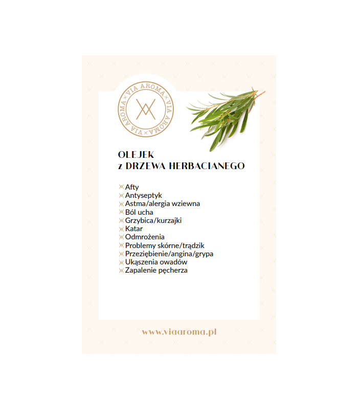 Naturalny Olejek Eteryczny z Drzewa Herbacianego