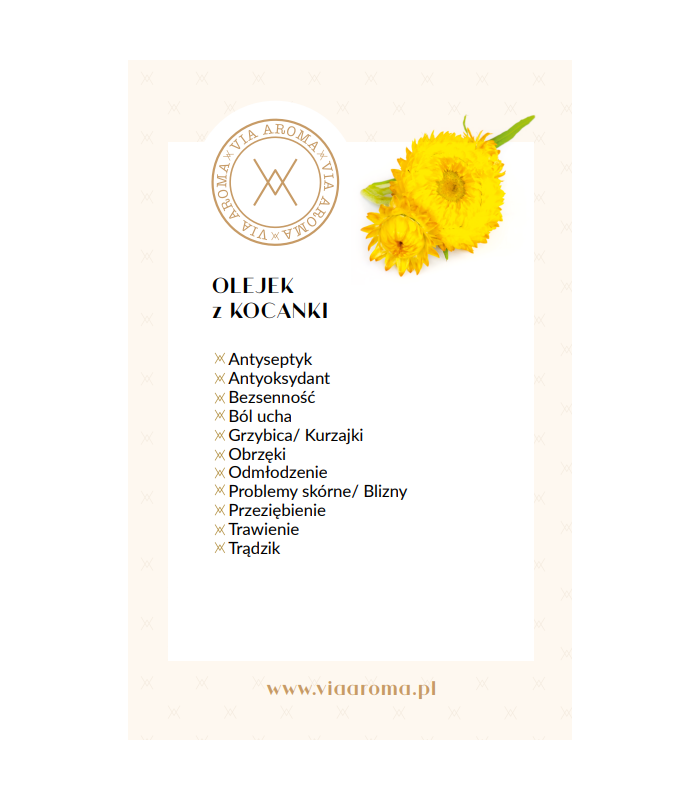 Naturalny Olejek Eteryczny z Kocanki