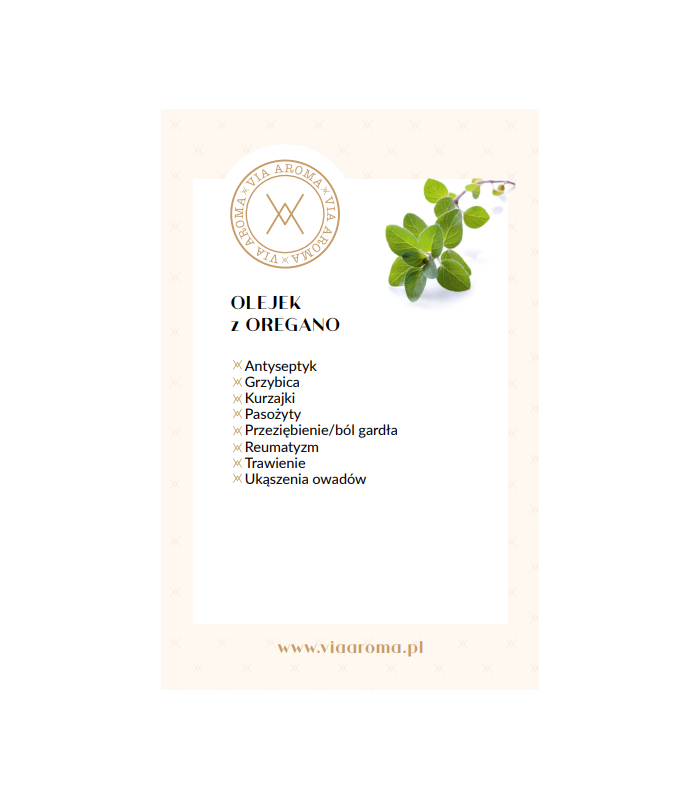 Naturalny Olejek Eteryczny z Oregano