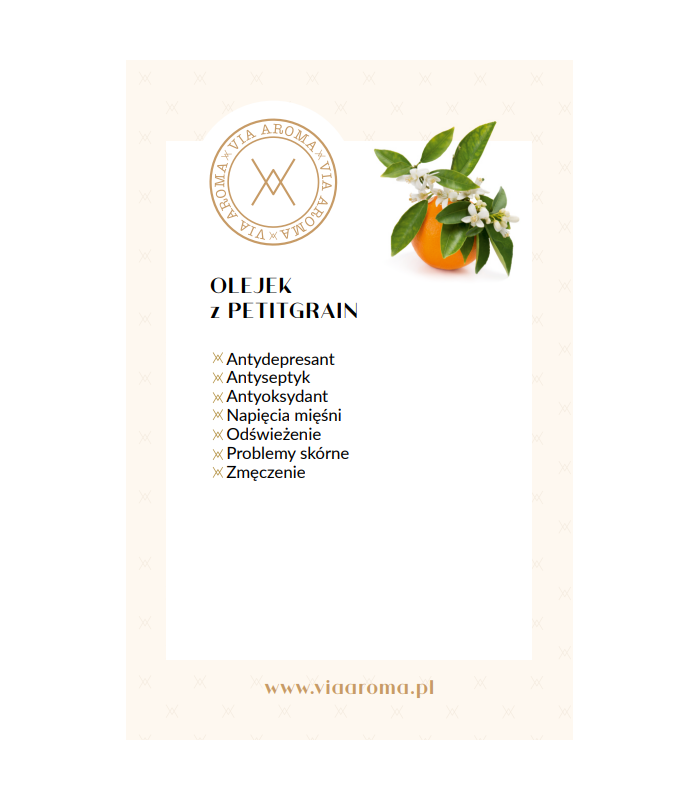 Naturalny Olejek Eteryczny z Petitgrain