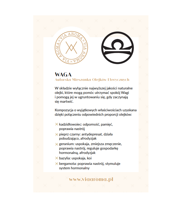 Naturalna mieszanka zodiakalna WAGA 