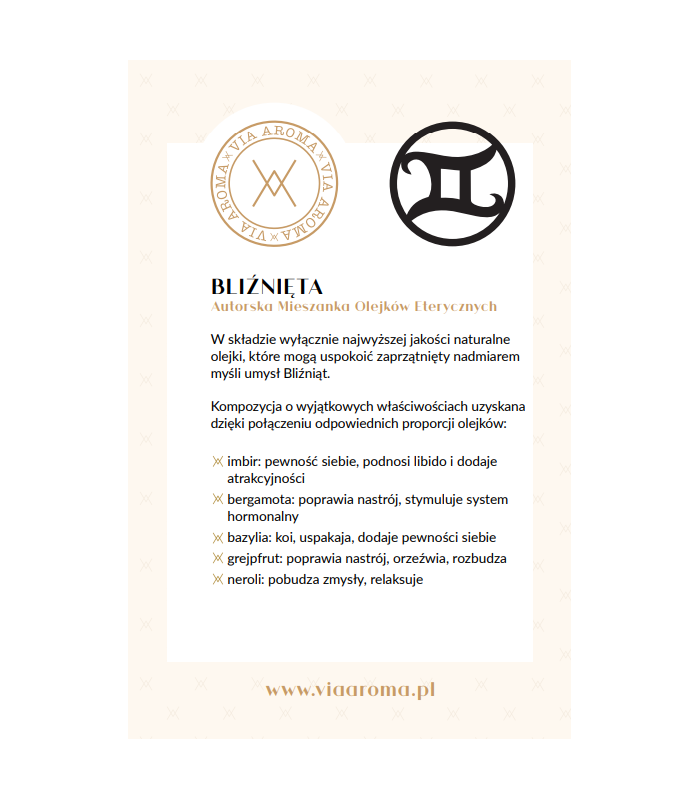 Naturalna mieszanka zodiakalna BLIŹNIĘTA 