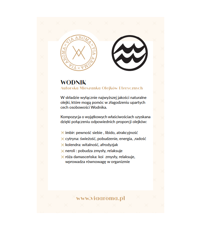 Naturalna mieszanka zodiakalna WODNIK 