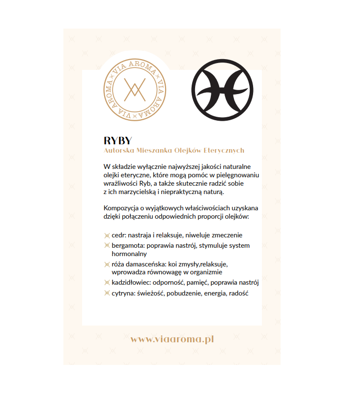 Naturalna mieszanka zodiakalna RYBY 