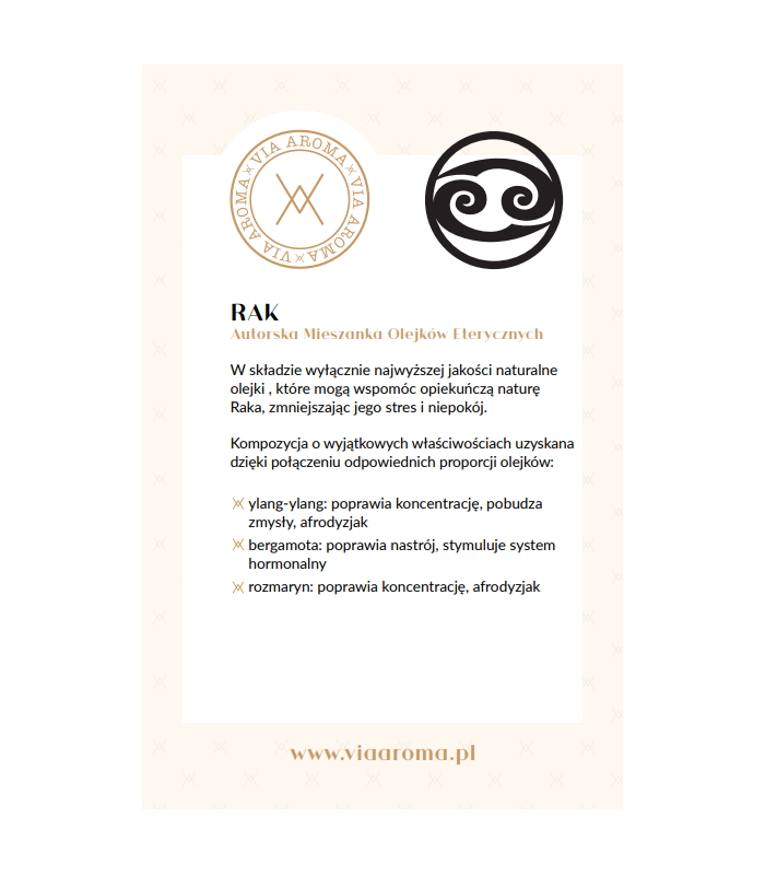 Naturalna mieszanka zodiakalna RAK 