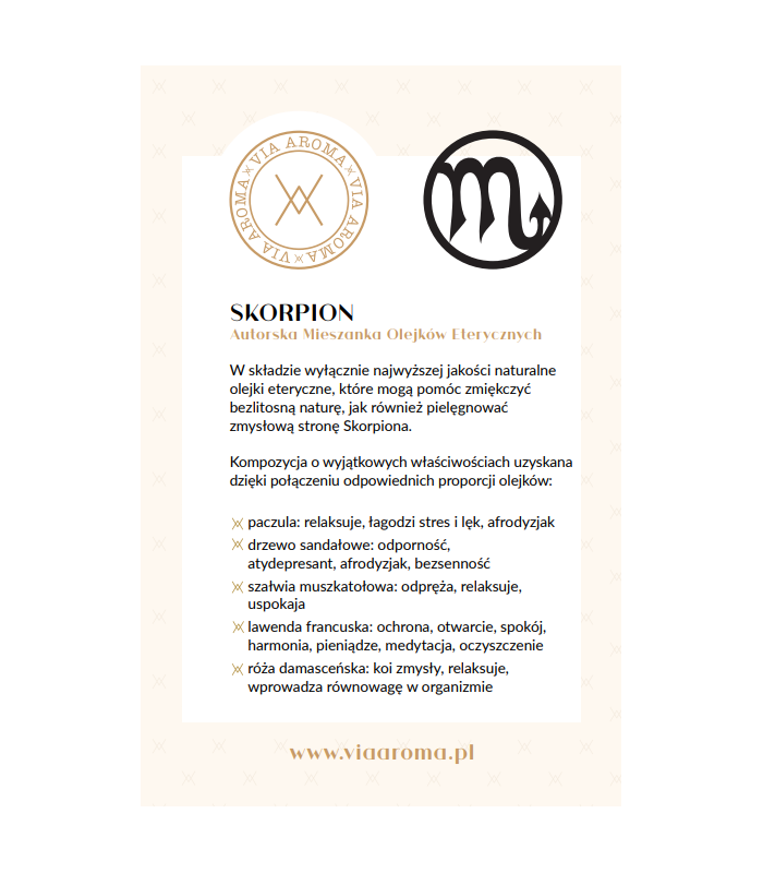 Naturalna mieszanka zodiakalna SKORPION 