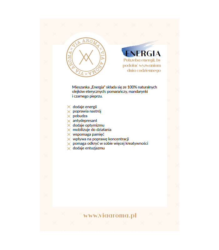 Naturalna mieszanka ENERGIA dla zmęczonych