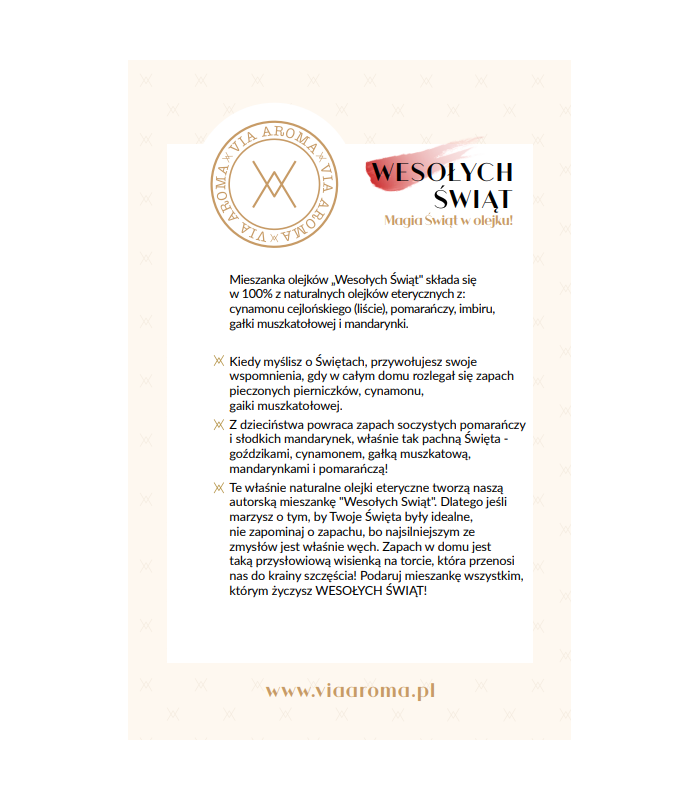 Naturalna mieszanka WESOŁYCH ŚWIĄT 