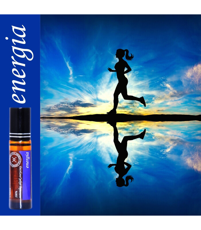 Mieszanka naturalnych olejków eterycznych pobudzająca do działania "Energia" w roll-onie